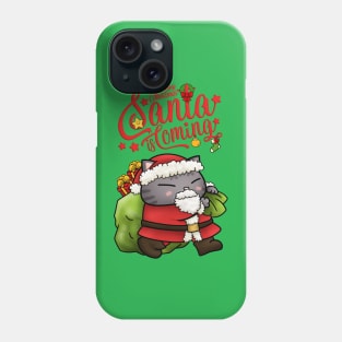 Christmas Santa Cat Phone Case