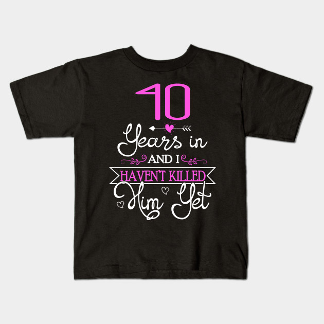 40th Wedding Anniversary Gift For Wife Ideas 40th Wedding Anniversary Gifts Kids T Shirt Teepublic