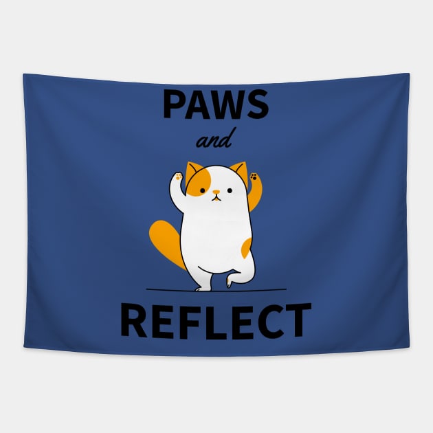 Paws And Reflect Tapestry by shopium61