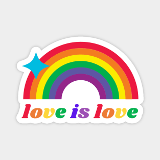 Love is Love Rainbow Magnet