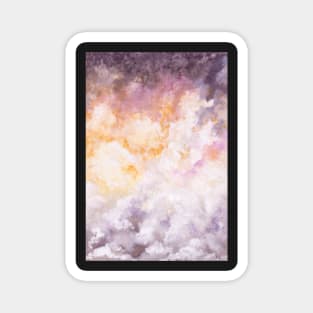 Watercolor Dramatic Sky Magnet