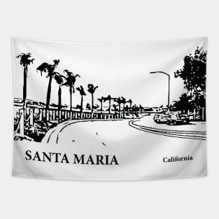 Santa Maria California Tapestry