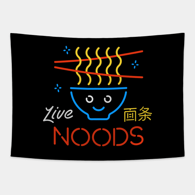 Live Noods Tapestry by csweiler