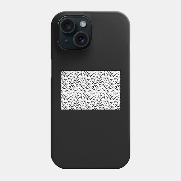 Dalmation Dots Phone Case by Rosemogo