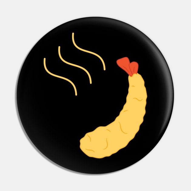 Hot Shrimp Tempura Pin by LulululuPainting