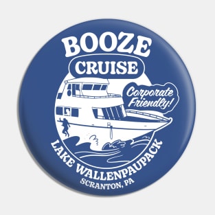 Booze Cruise On Lake Wallenpaupack - The Office Parody Pin