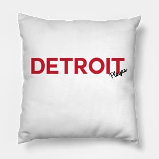 Detroit Playas Pillow