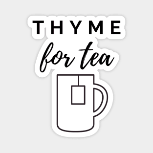 Thyme for Tea Magnet