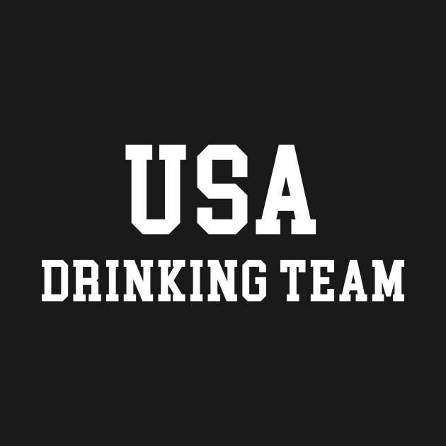 USA drinking team by teesumi