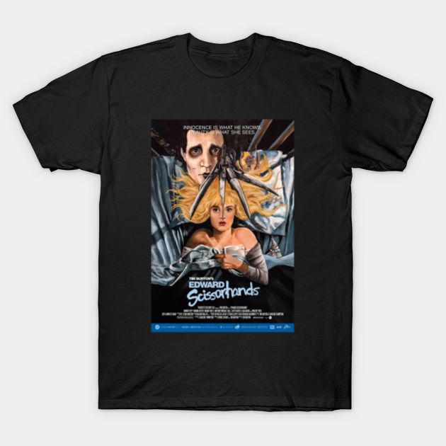 Fredward Scissorhands - Elm Street Mash Up! - Edward Scissorhands - T-Shirt