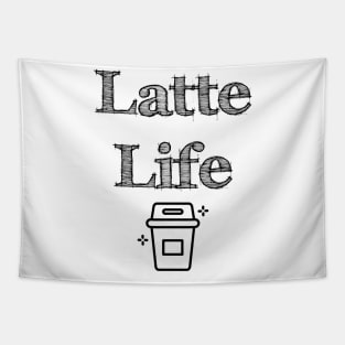 Latte Life Tapestry