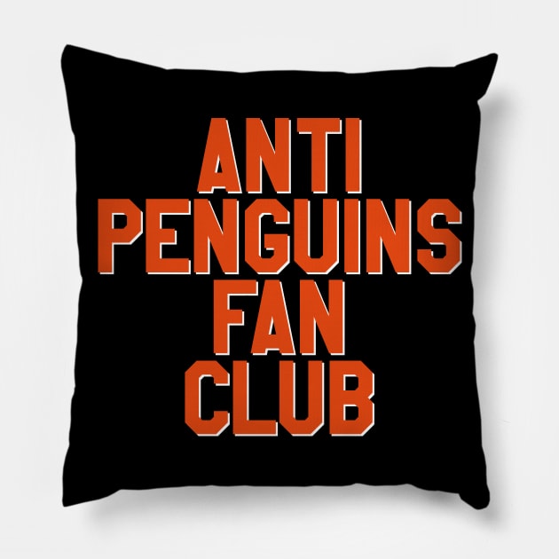 Anti-Penguins Pillow by Pattison52