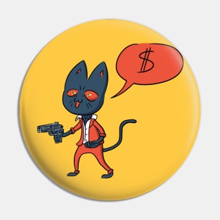 yakuza cat Pin