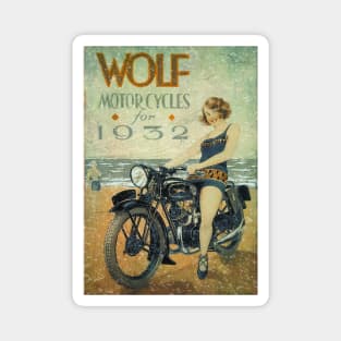 Wolf Motorcycles Magnet