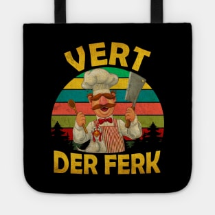 VERT DER FERK COOK VINTAGE Tote