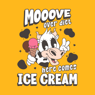 Funny Cow Ice Cream Lover T-Shirt