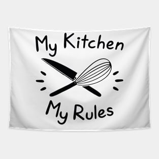 My Kitchen My Rules Tapestry