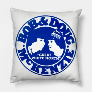 Bob & Doug McKenzie Great White North SCTV Pillow