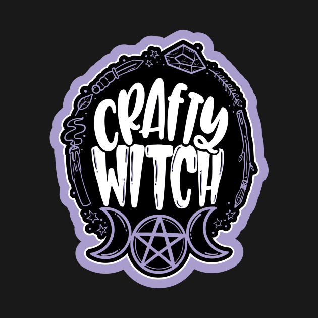 Crafty Witch by Blot & Ink