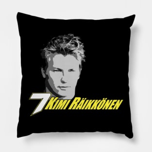 Kimi Raikkonen 7 Face Pillow