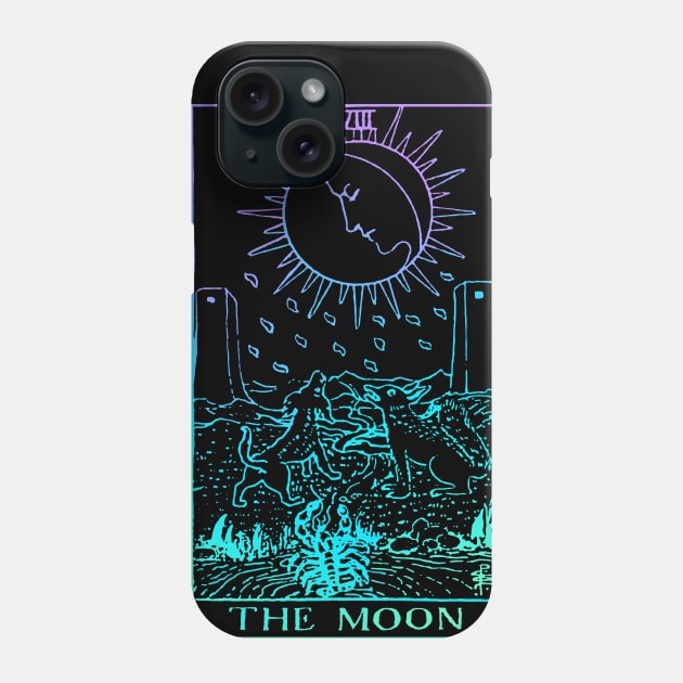 The Moon Tarot Card Phone Case by srojas26