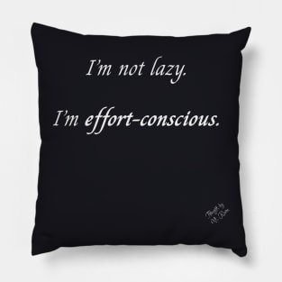 Effort-Conscious Pillow