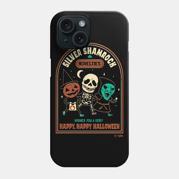 Happy Happy Halloween Phone Case by DinoMike