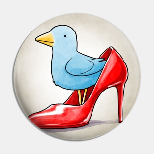 Fashion Bird - Heels Pin