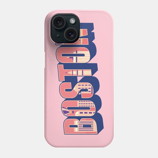 Boston Phone Case by Happy Asmara