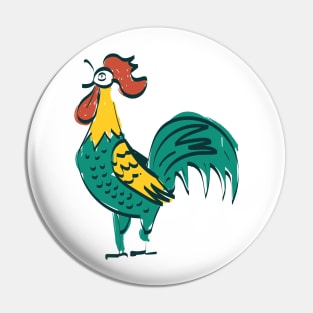 Cockerel Pin