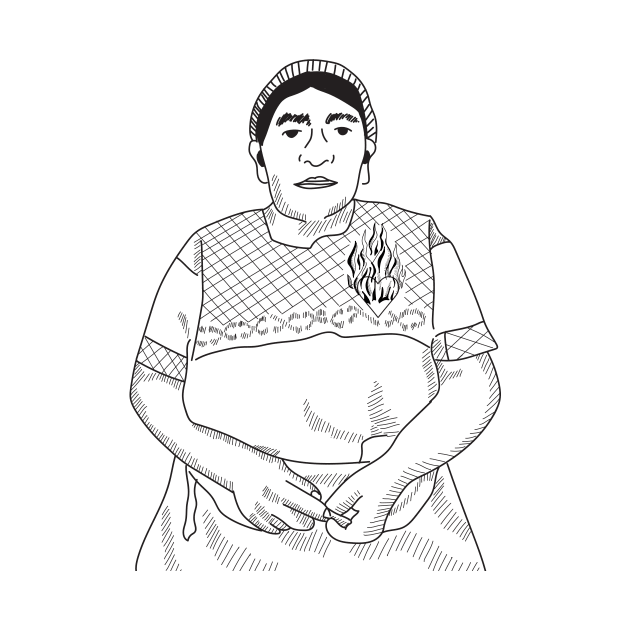 Señora indígena by Digilogos
