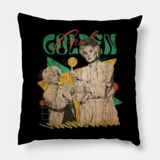 VINTAGE POP RETRO -Estelle Getty and Bea arthur  STYLE 70S Pillow