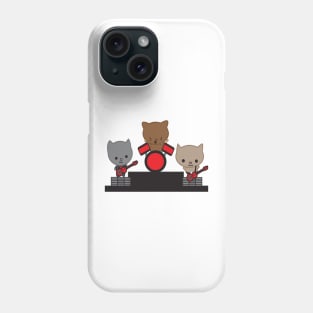 Kitty Cat Kawaii Music Band Phone Case