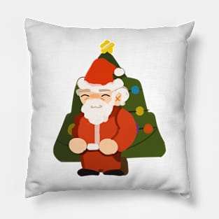 Santa Claus Doodle Pillow