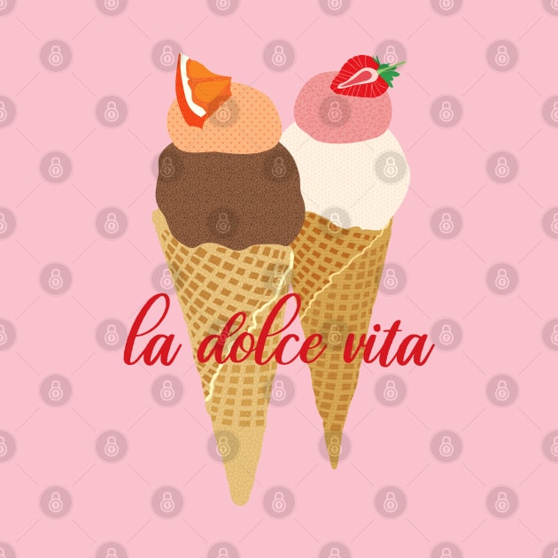 La Dolce Vita Gelato Cones by Lisa