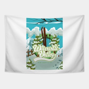 waterville valley new hampshire ski poster Tapestry