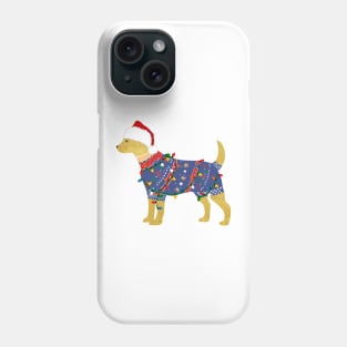 Golden Retriever Ugly Christmas Sweater Phone Case