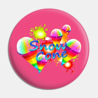 Snow Cone Pin