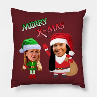 Gabrielf & Xena Claus Pillow