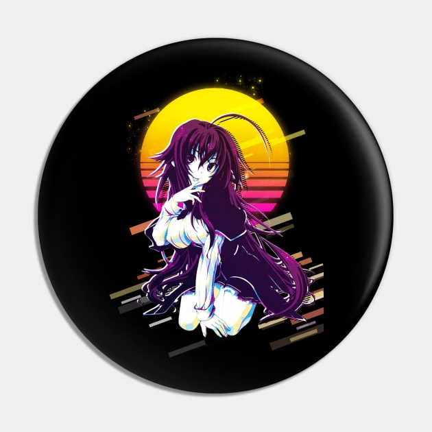 High School DxD - Rias Gremory Pin by 80sRetro