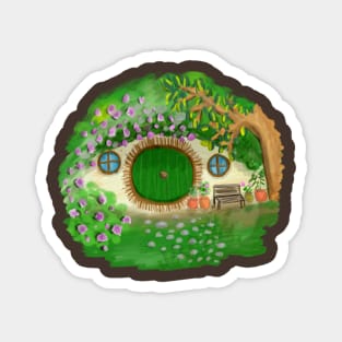 Hobbit Home Magnet