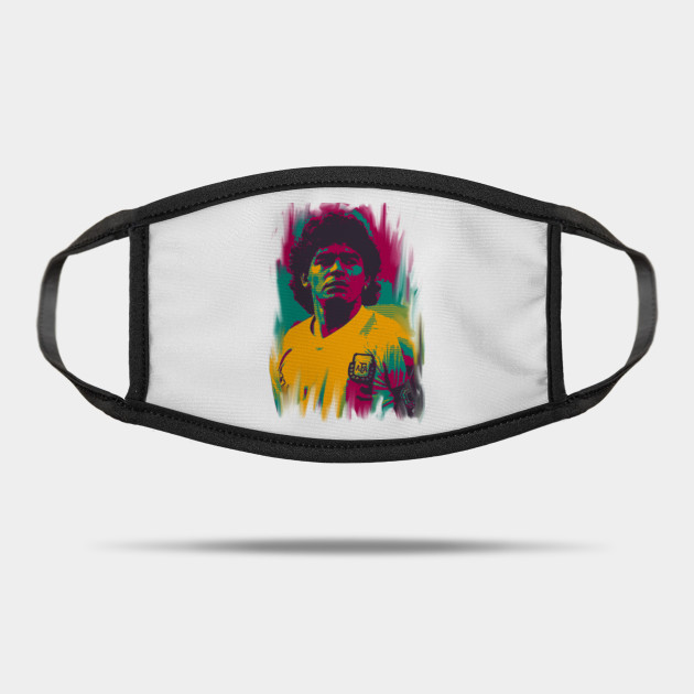 Diego Maradona Pop Art Diego Maradona Mask Teepublic Au