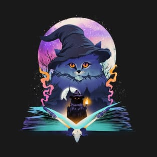 Book of Cat Wizard T-Shirt