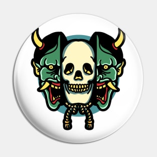 skull in oni Pin