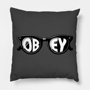 They Live Sunglasses Obey Pillow