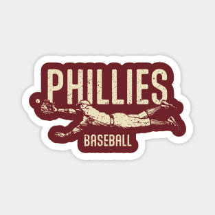 Vintage Phillies Catch Magnet