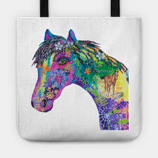 Horse bluebell Tote