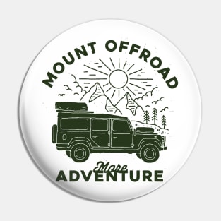 mountain offroad Pin