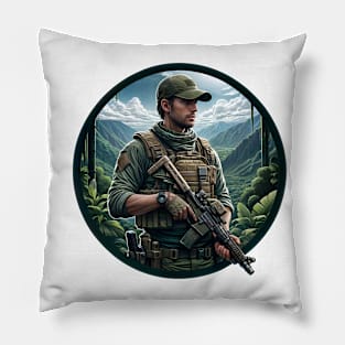 Tactical Man Pillow