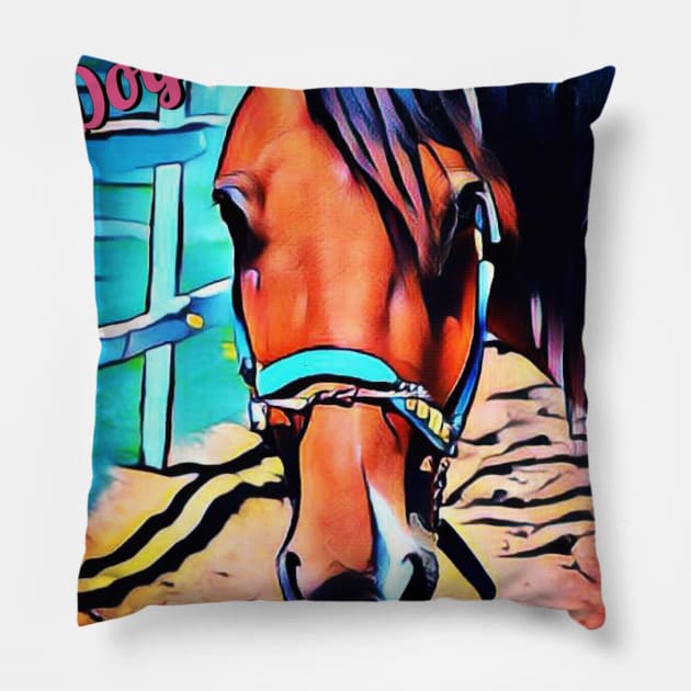 Doyle Pillow by SunshineHorses